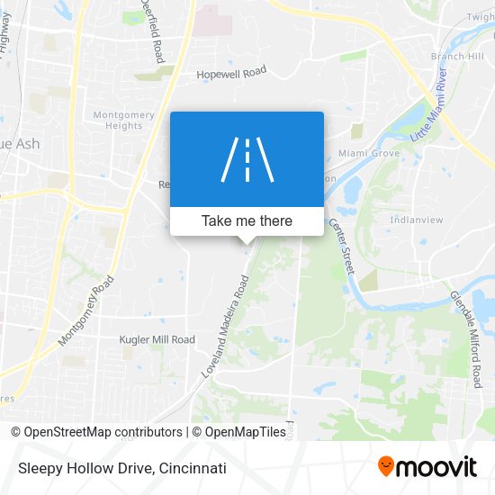 Mapa de Sleepy Hollow Drive