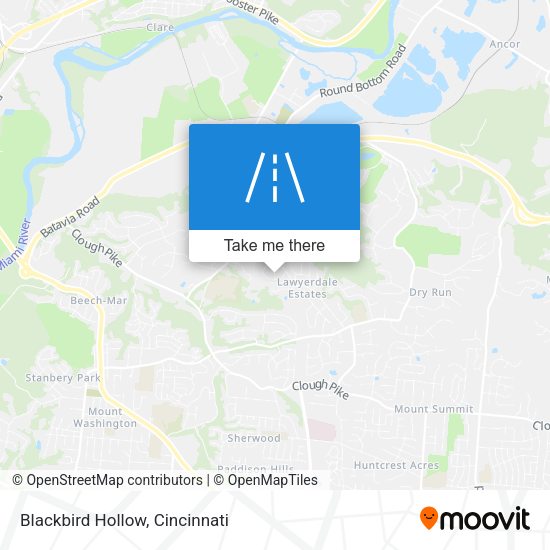 Blackbird Hollow map