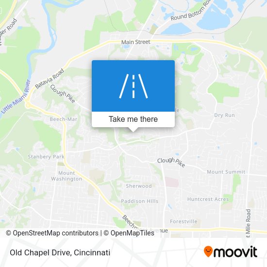 Mapa de Old Chapel Drive