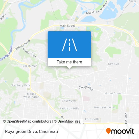 Mapa de Royalgreen Drive