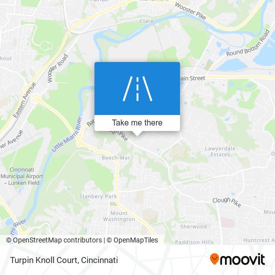 Turpin Knoll Court map