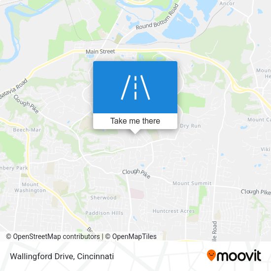 Wallingford Drive map