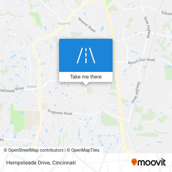 Mapa de Hempsteade Drive