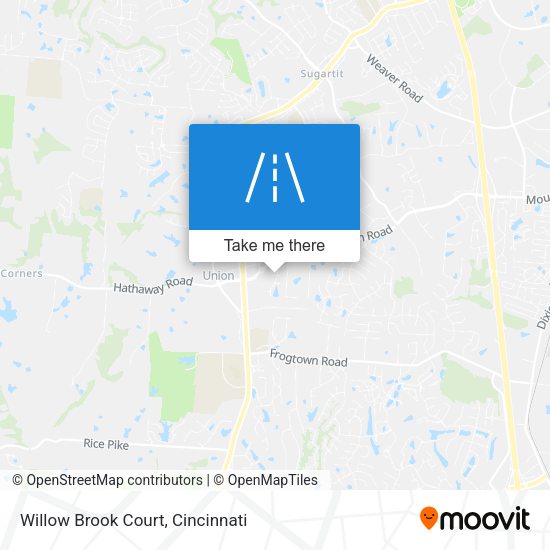 Mapa de Willow Brook Court
