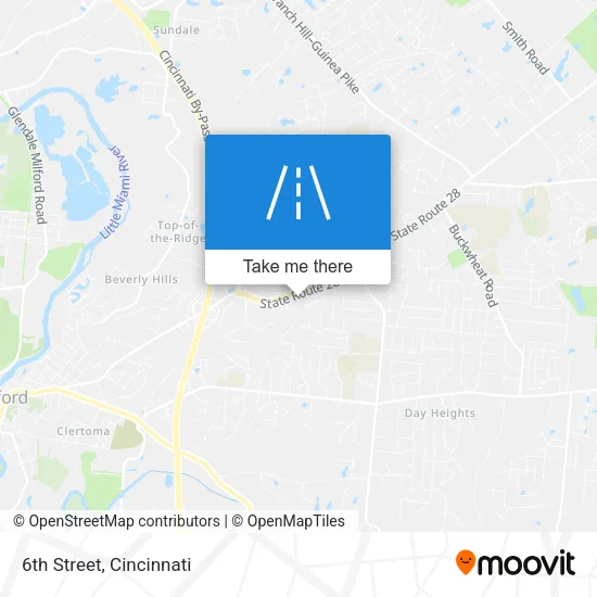 6th Street map