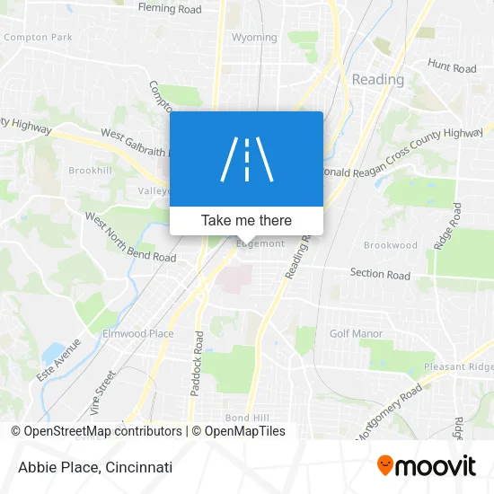 Abbie Place map
