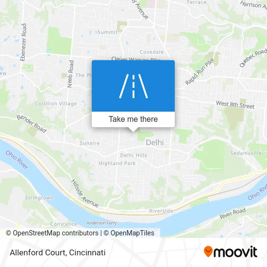 Allenford Court map
