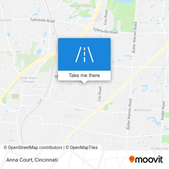 Anna Court map