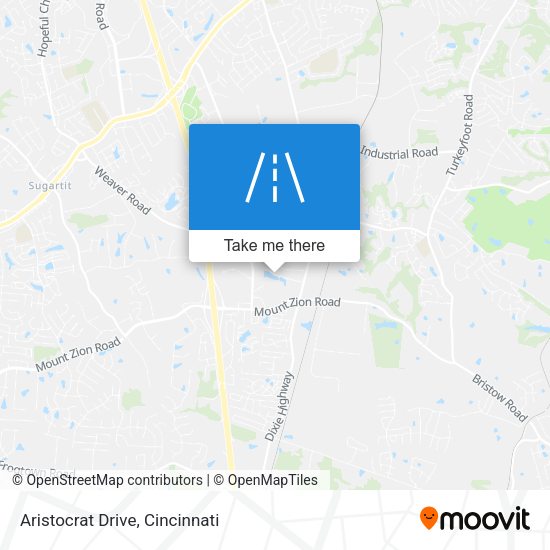 Mapa de Aristocrat Drive