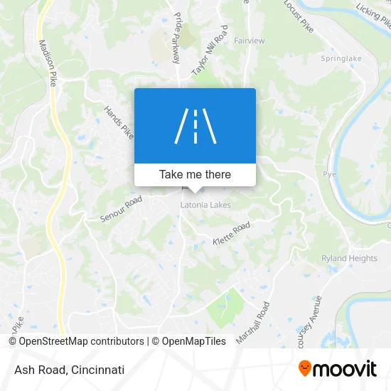 Ash Road map