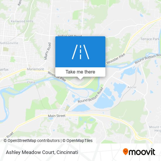 Ashley Meadow Court map