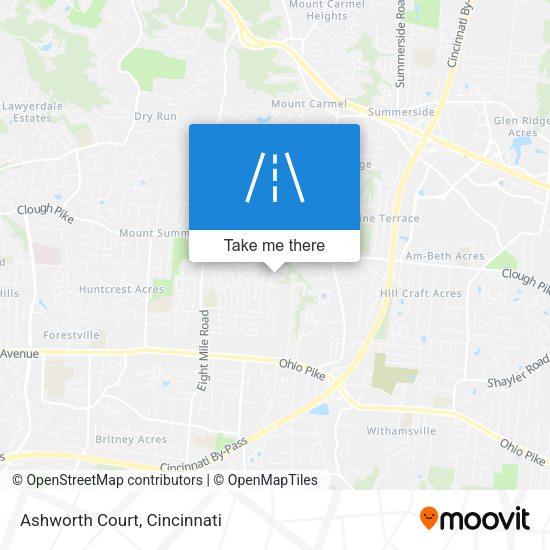 Mapa de Ashworth Court