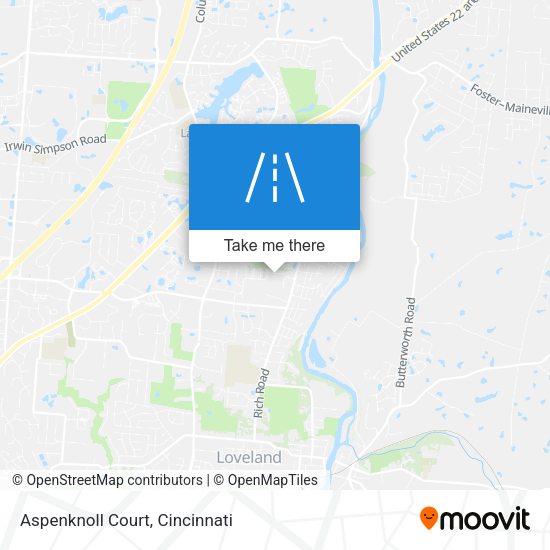 Aspenknoll Court map