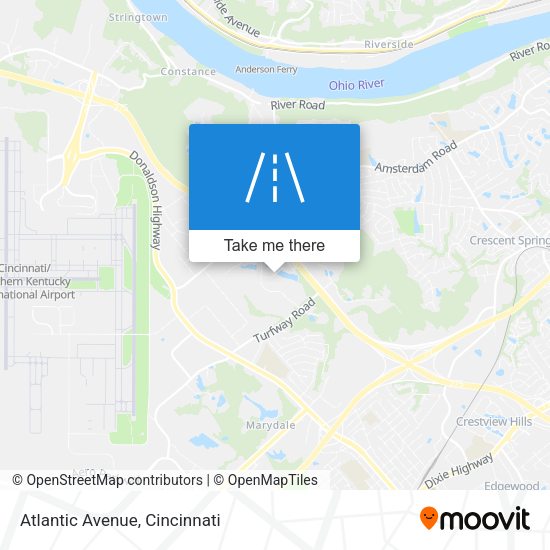 Mapa de Atlantic Avenue