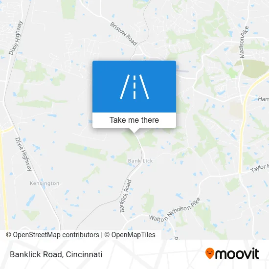 Banklick Road map