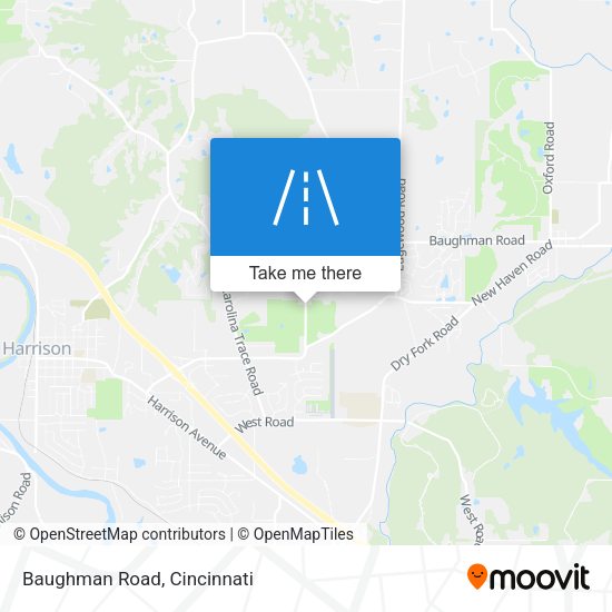 Mapa de Baughman Road