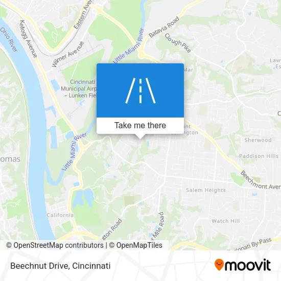 Beechnut Drive map
