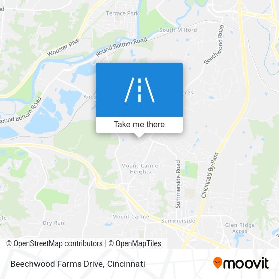 Mapa de Beechwood Farms Drive