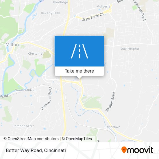 Mapa de Better Way Road