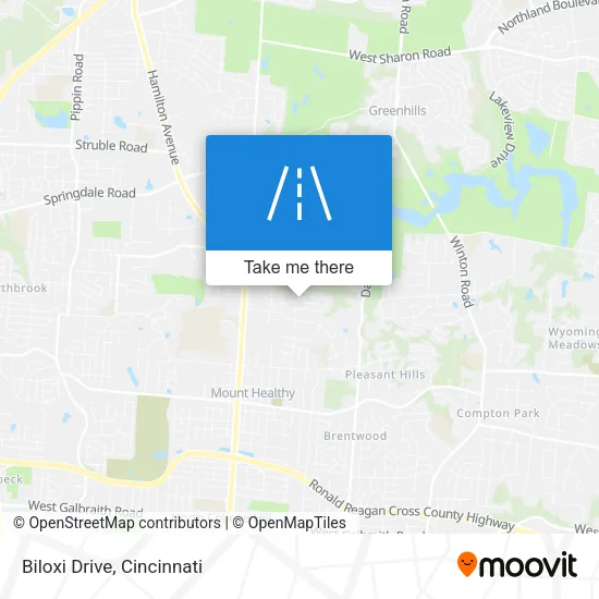 Biloxi Drive map