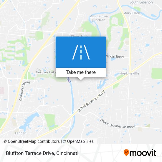 Bluffton Terrace Drive map