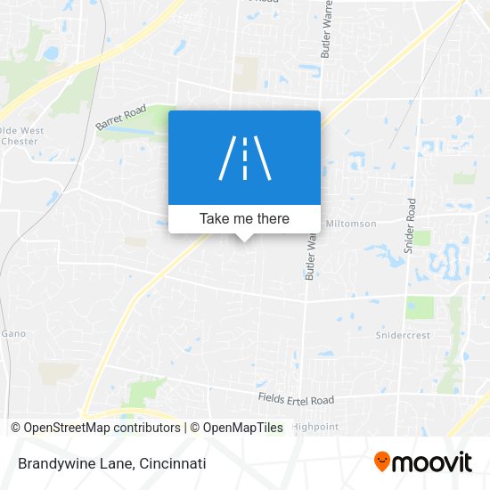 Mapa de Brandywine Lane