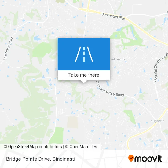 Bridge Pointe Drive map