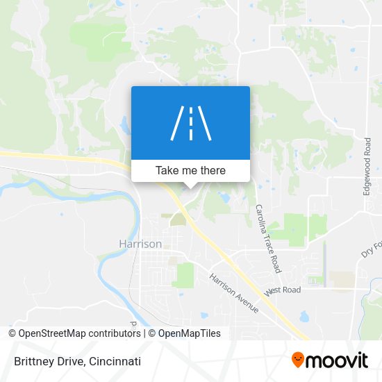 Mapa de Brittney Drive