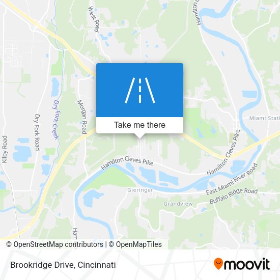 Brookridge Drive map