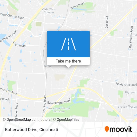 Mapa de Butterwood Drive