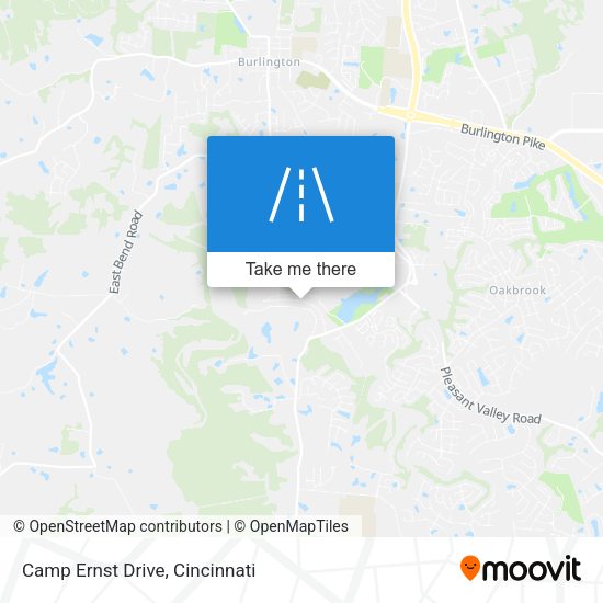 Mapa de Camp Ernst Drive