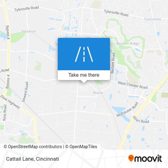 Mapa de Cattail Lane
