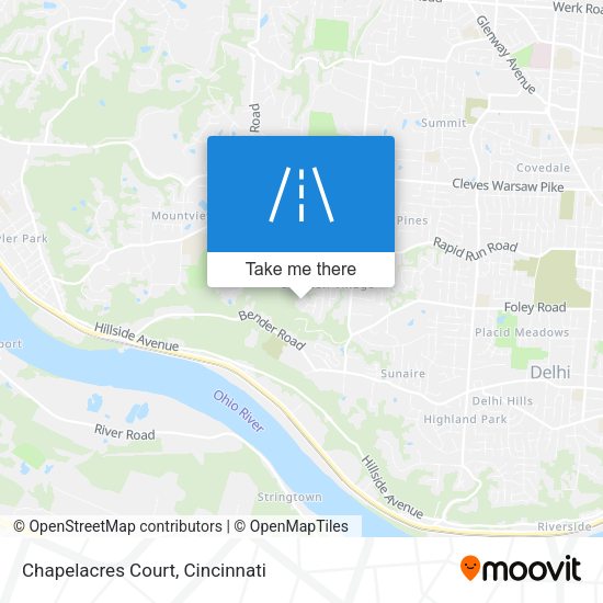 Chapelacres Court map