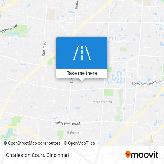 Charleston Court map