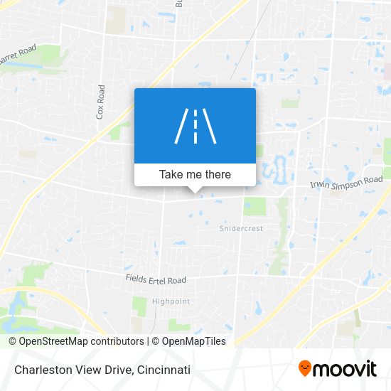 Mapa de Charleston View Drive
