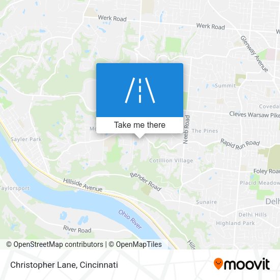 Christopher Lane map