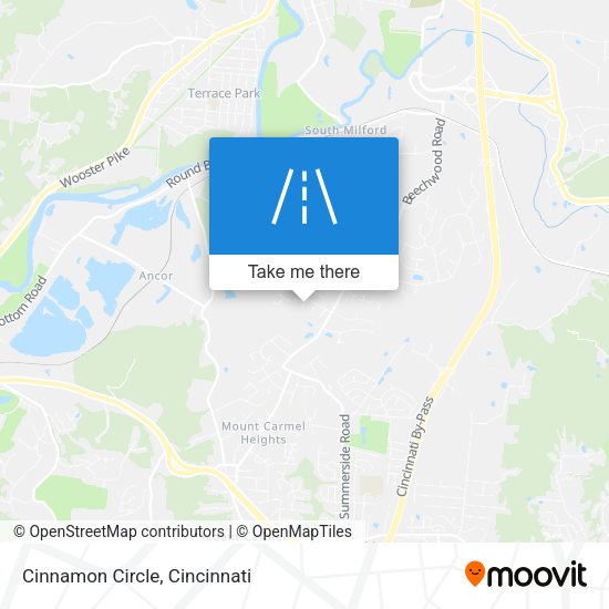 Cinnamon Circle map
