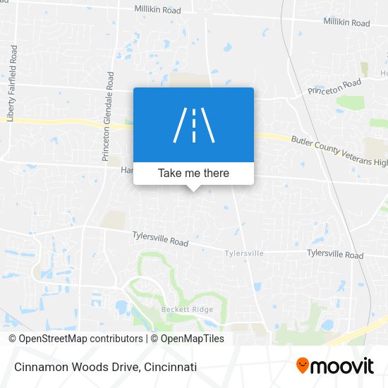 Cinnamon Woods Drive map