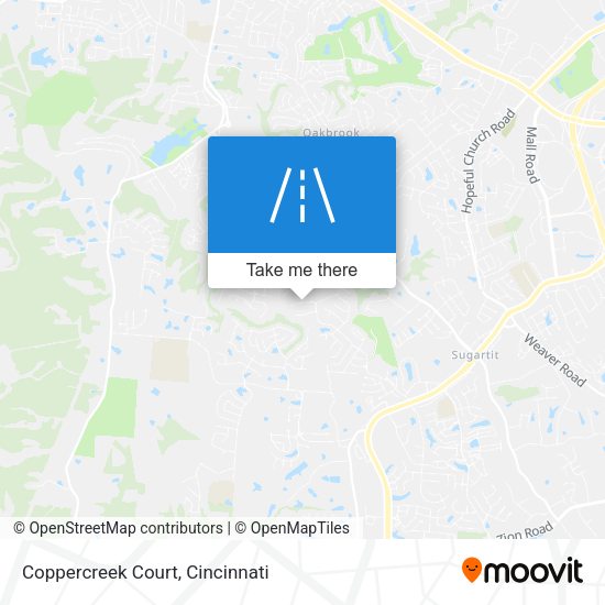 Coppercreek Court map