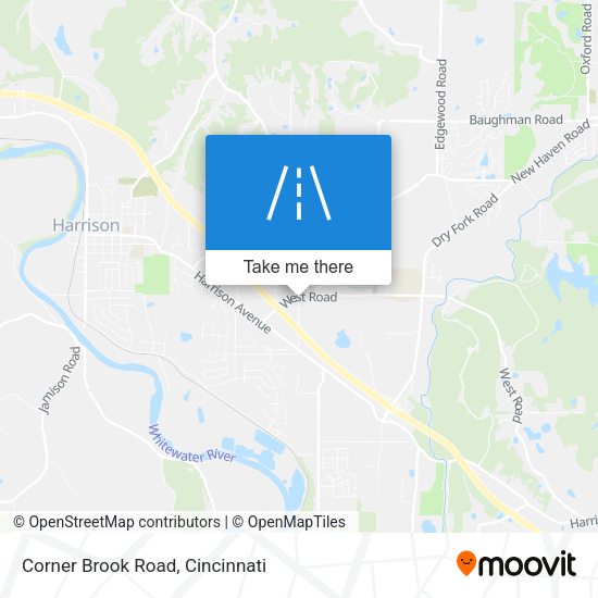 Corner Brook Road map
