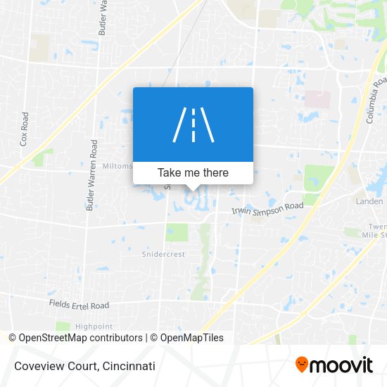 Mapa de Coveview Court