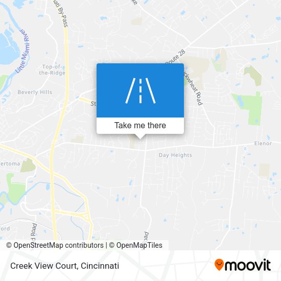 Mapa de Creek View Court
