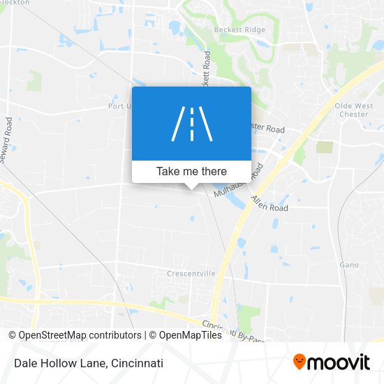 Mapa de Dale Hollow Lane