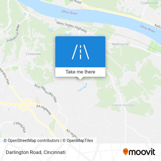 Mapa de Darlington Road