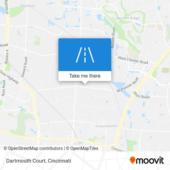 Dartmouth Court map