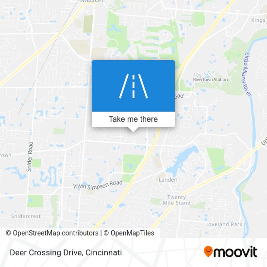 Deer Crossing Drive map
