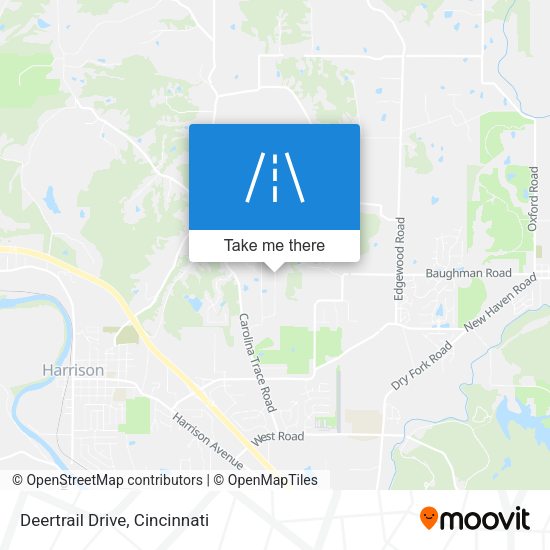 Deertrail Drive map