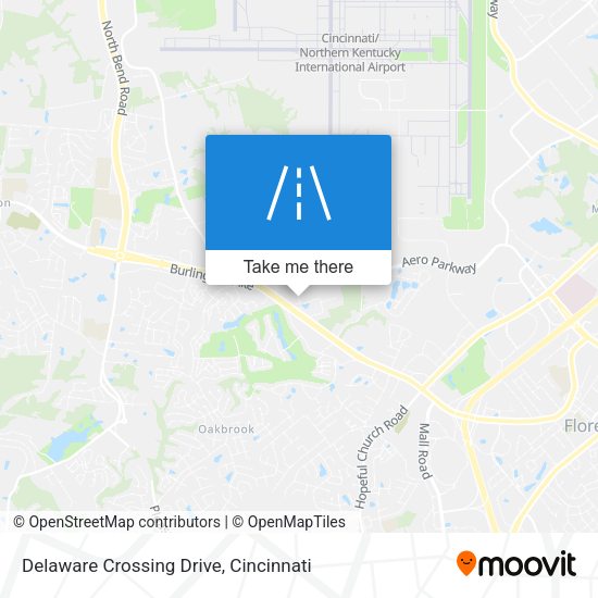 Delaware Crossing Drive map
