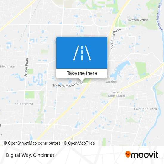 Digital Way map