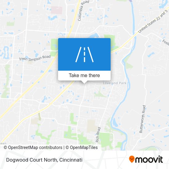 Mapa de Dogwood Court North